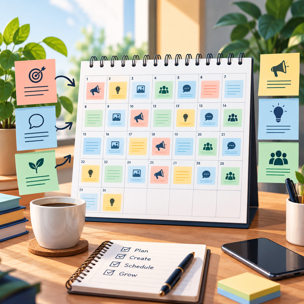 Featured image for How to Build a Social Media Content Calendar for Small Business